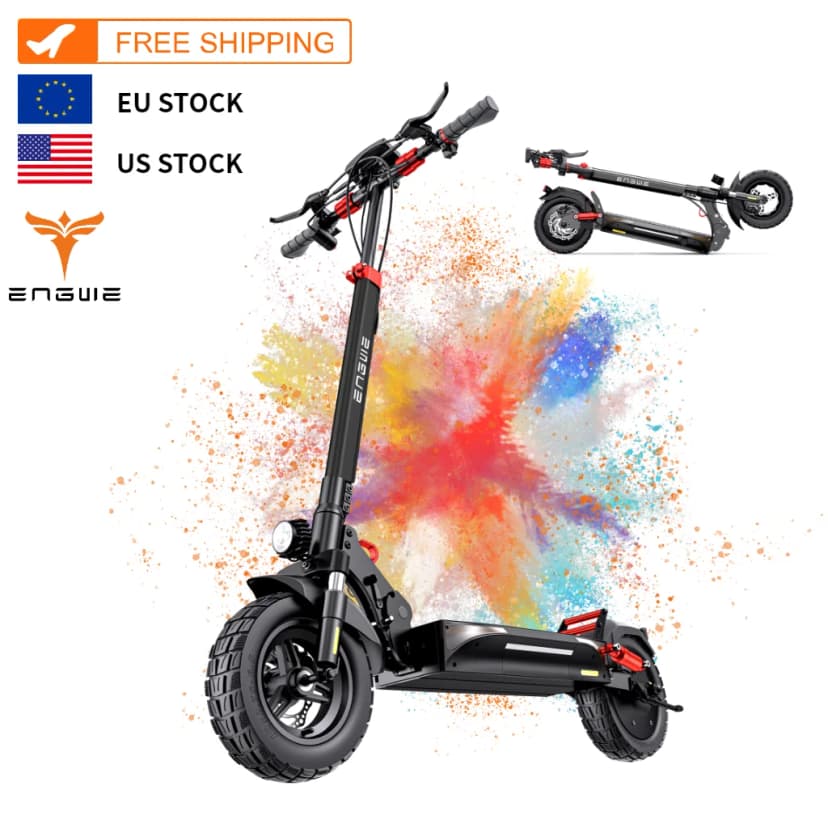 Patinete Eléctrico ENGWE Y600 - Motor de 830W, Autonomía de 70 km, Diseño Plegable