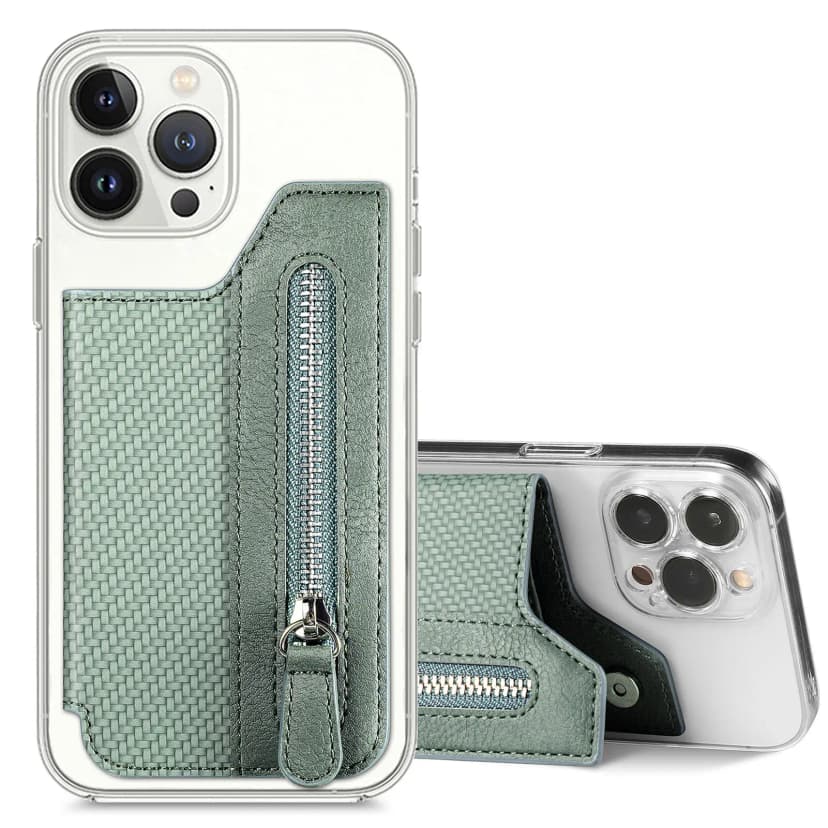 Funda Cartera Universal con Ranura para Tarjetas de Teléfono - Compatible con Varios Modelos