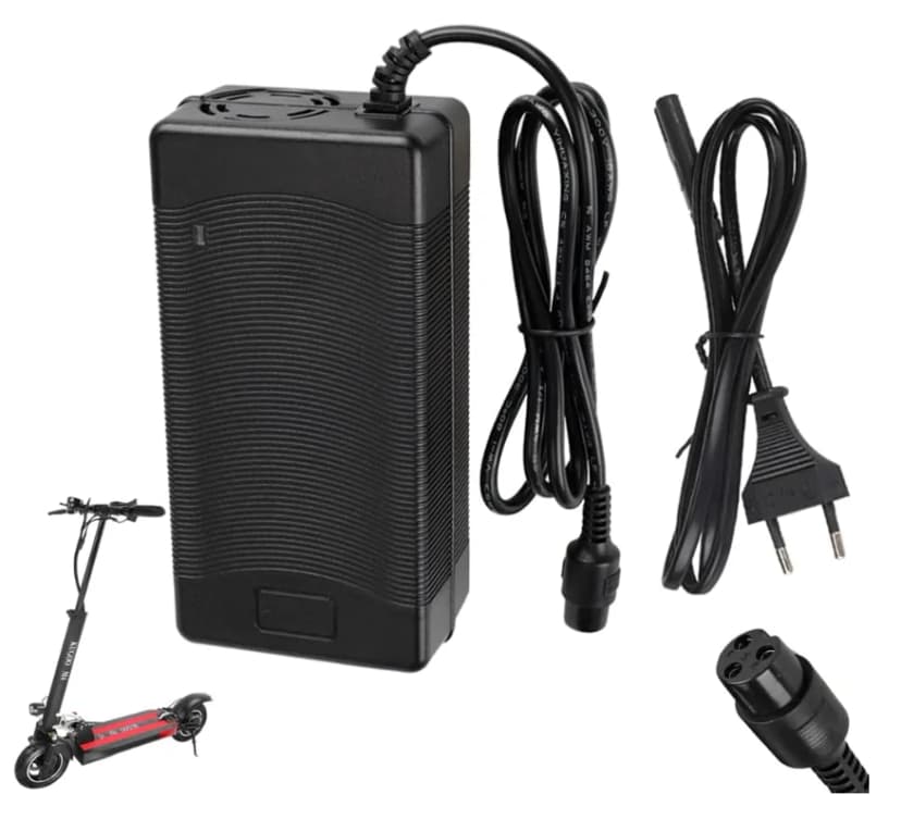 42V 2A Fast Charger with GX16 Plug for Hoverboards & E-Scooters