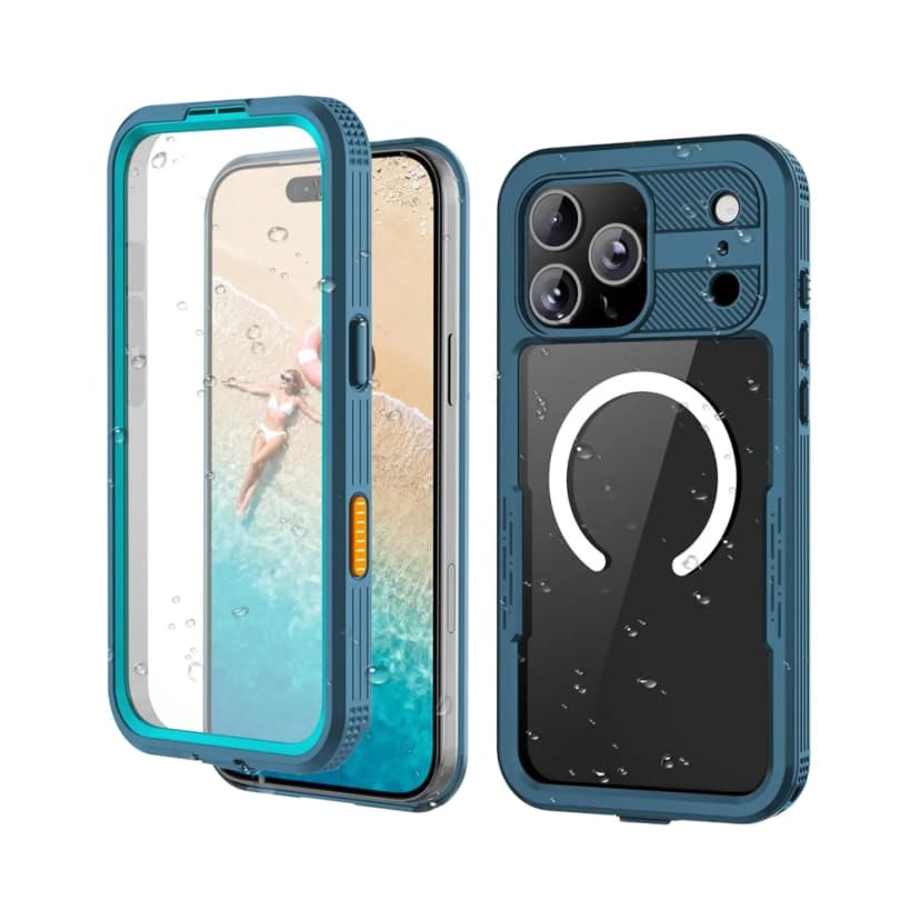 Funda Impermeable Shellbox 17 Pro Max - IP68, Magnética, Protección de Alta Resistencia